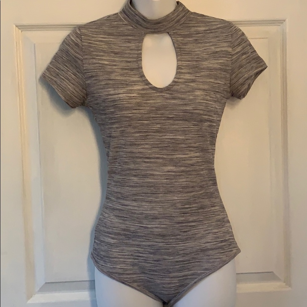 Grey bodysuit